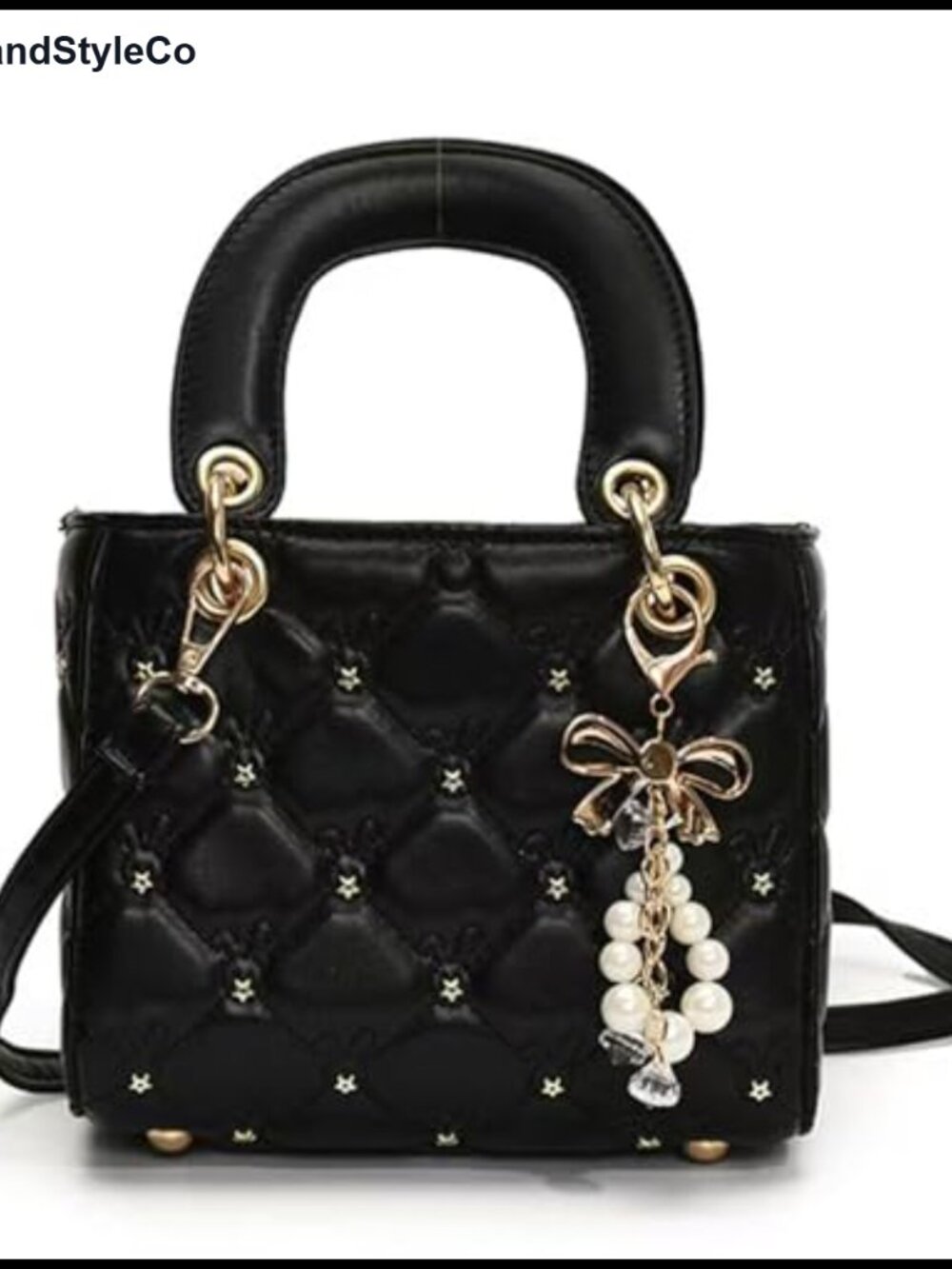 PU Patent Leather Top Handle Satchel Shoulder Tote Crossbody Bag